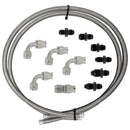 BILLET SPECIALTIES Hose Kit Power Steering W/Pump Mount Resevoir 77905