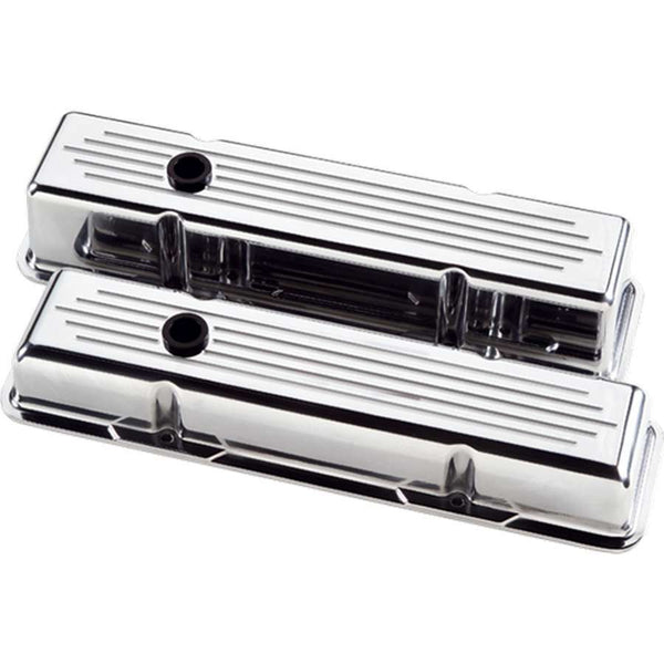 BILLET SPECIALTIES Polished SBC Tall V/C Ball Milled 95220
