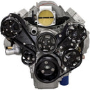 BILLET SPECIALTIES LS1/2/3/6 Tru Trac Pulley System Black BLK13450