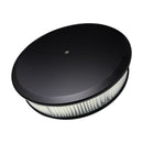 BILLET SPECIALTIES Air Cleaner 14in Round Plain Black BLK15829