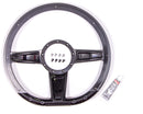 BILLET SPECIALTIES Steering Wheel Camber D-Shaped 14in Black BLK29402