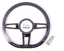 BILLET SPECIALTIES Steering Wheel Formula D-Shaped 14in Black BLK29409