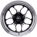 BILLET SPECIALTIES Win Lite Wheel Black 15x4 2.25 Backspace BRS22540F6522