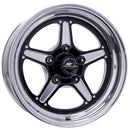 BILLET SPECIALTIES Street Lite Black Wheel 15X8 5.5IN BS BRS23580L6555