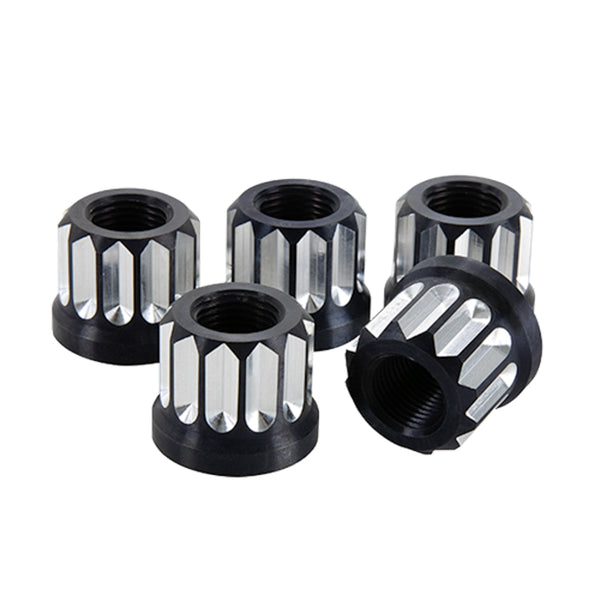 BILLET SPECIALTIES Race Lug Nuts 5 Pack 5/8-18 LNRFN5818