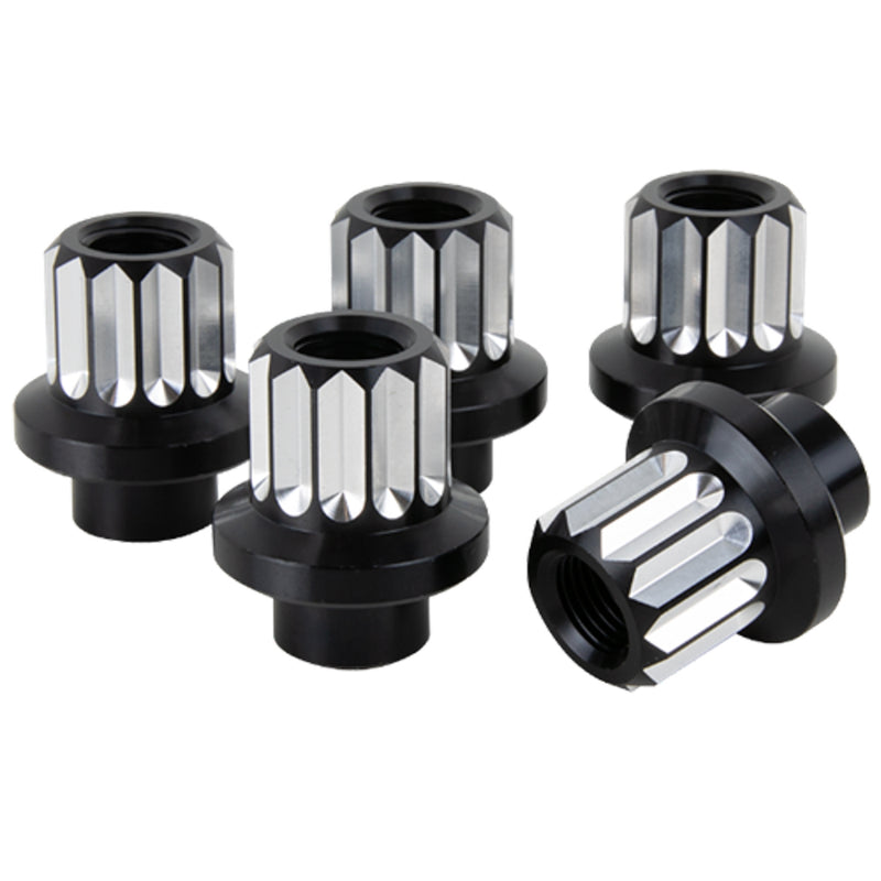BILLET SPECIALTIES Race Lug Nuts 5 Pack 1/2-20 x 1/2in LNRMS122050