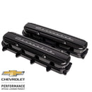 BILLET SPECIALTIES Valve Covers Gen V LT Chevrolet Script Black P95585