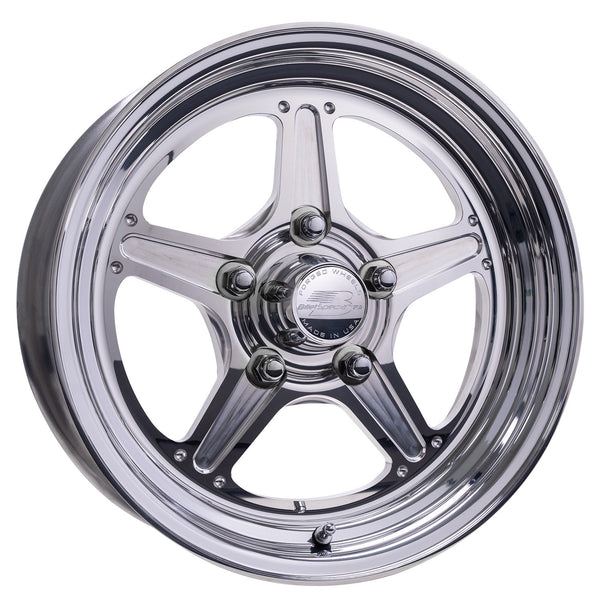 BILLET SPECIALTIES Street Lite Wheel 15X4 2.25 BS 5X4.75 BC RS23540F6122