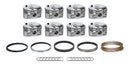 BULLET PISTONS BBC Dome Piston Set w/Rings 4.310 Bore BBC5110-060-SET