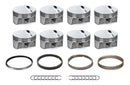 BULLET PISTONS GM LS F/T Piston Set w/Rings 3.905 Bore BLS1112-007-SET