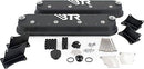 BRIAN TOOLEY RACING Valve Covers w/Coil Mounts - Black VCA-02-BLK-CM
