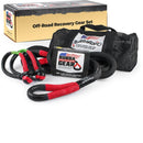 BUBBA ROPE Truck Recovery Gear Set 7/8in x 30ft Black/Red 176880RDG