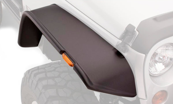 BUSHWACKER 07- Jeep JK 2dr Flat Style Fender Flares 10919-07
