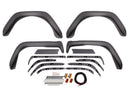 BUSHWACKER 97-06 Jeep TJ Flat Style Fender Flares 10920-07