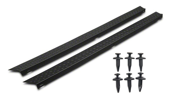 BUSHWACKER 97-06 Jeep Trail Armor Side Rocker Panel Pair 14002