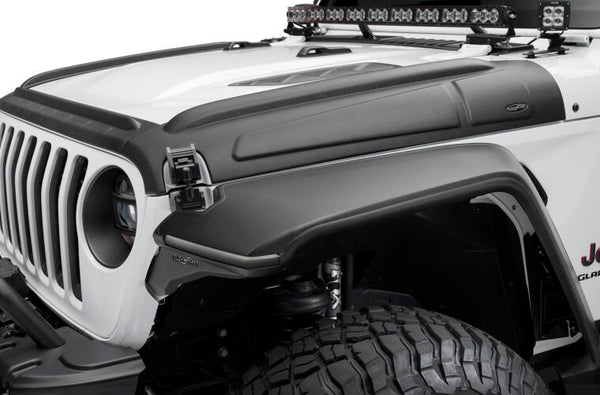 BUSHWACKER Trail Armor Hood Armor 07-18 Jeep Wrangler JK 14129