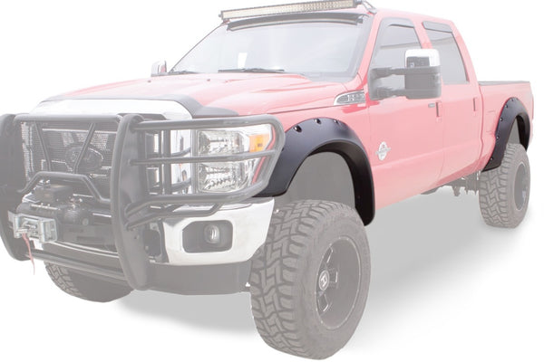 BUSHWACKER 11-16 Ford SUper Duty Cut Out Fender Flares 20940-02