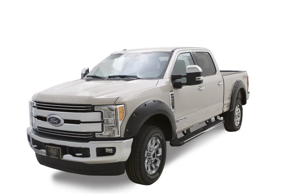 BUSHWACKER 17- Ford F250 Pocket Style Fender Flares 4Pc 20942-02