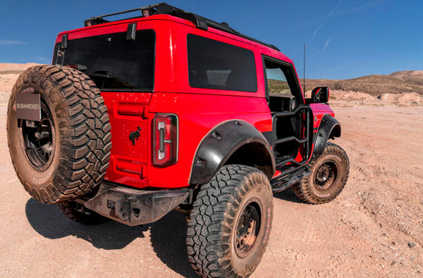 BUSHWACKER 21- Ford Bronco Pocket Style Fender Flares 4Pcs 20965-02