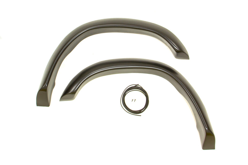 BUSHWACKER Extend-A-Fender Flare Frnt Pair 99-13 Ford Van 22003-11
