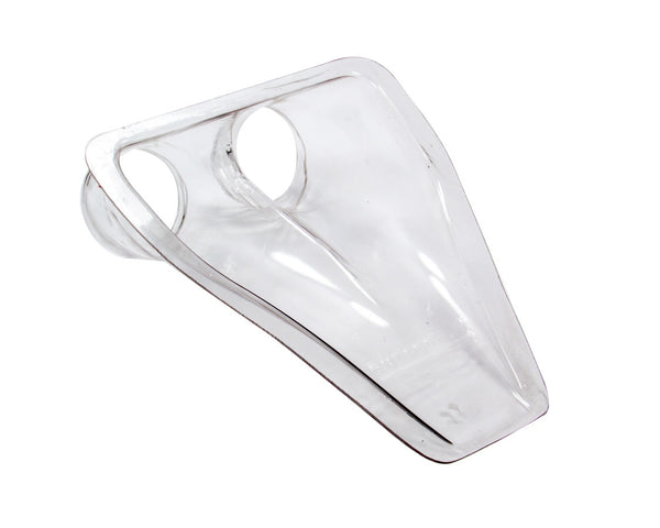 BUTLERBUILT Brake Duct-Clear Teardrop 2-Hole BBP-7031