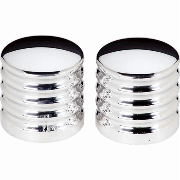 Billet Specialties Ribbed Style Wiper Post Covers For Post