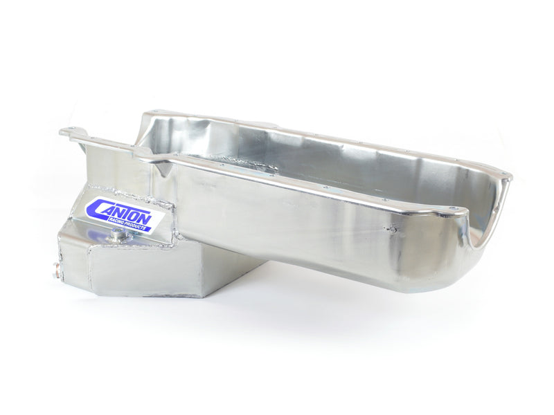 CANTON SBC R/R Oil Pan - 7qt. W/1pc. Rear Main 15-244T