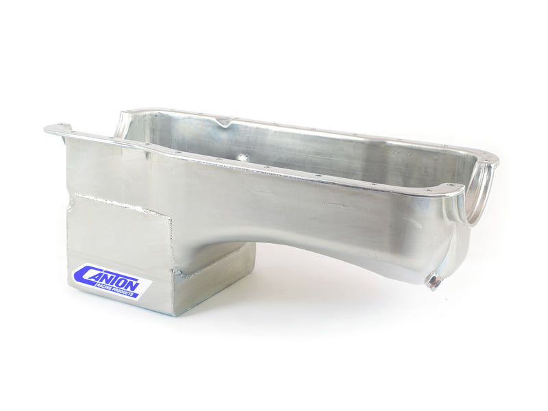 CANTON SBF S/S Oil Pan - 7qt. Rear Sump 15-620
