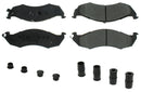 CENTRIC BRAKE PARTS Posi-Quiet Ceramic Brake Pads with Shims and Har 105.0576