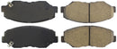 CENTRIC BRAKE PARTS Posi-Quiet Ceramic Brake Pads with Shims and Har 105.0914