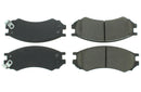 CENTRIC BRAKE PARTS Posi-Quiet Extended Wear Brake Pads with Shims a 106.0507