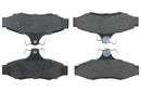 CENTRIC BRAKE PARTS Posi-Quiet Extended Wear Brake Pads with Shims a 106.0699