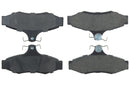 CENTRIC BRAKE PARTS Posi-Quiet Extended Wear Brake Pads with Shims 106.0724