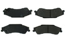 CENTRIC BRAKE PARTS Posi-Quiet Extended Wear Brake Pads with Shims a 106.0729