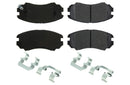 CENTRIC BRAKE PARTS Posi-Quiet Extended Wear Brake Pads with Shims a 106.0924