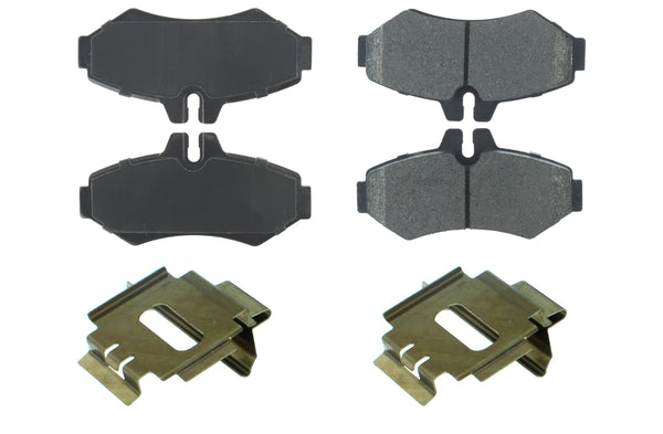 CENTRIC BRAKE PARTS Posi-Quiet Extended Wear Brake Pads with Shims a 106.0928