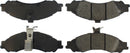 CENTRIC BRAKE PARTS Posi-Quiet Extended Wear Brake Pads with Shims a 106.1043