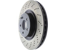 CENTRIC BRAKE PARTS Premium OE Design Drille d Brake Rotor 128.3512