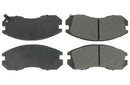 CENTRIC BRAKE PARTS Premium Semi-Metallic Br ake Pads with Shims and 300.047