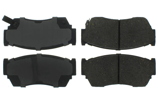 CENTRIC BRAKE PARTS Premium Semi-Metallic Brake Pads with Shims and 300.051