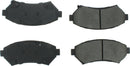 CENTRIC BRAKE PARTS Premium Semi-Metallic Br ake Pads with Shims and 300.0699