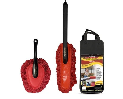 CALIFORNIA CAR DUSTER Combo Kit Car Duster & Mini duster Black Handle 86445