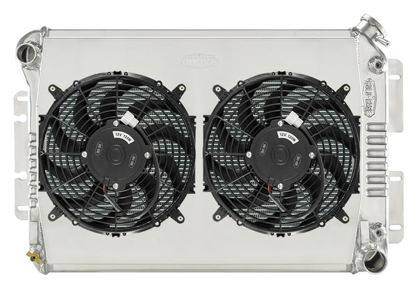 COLD CASE RADIATORS 67-69 F-Body Dual 12in Fans CHC11ASK
