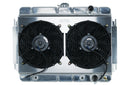 COLD CASE RADIATORS 64-65 Chevelle Radiator & Dual 12in Fan Kit AT CHE541AK