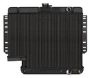 COLD CASE RADIATORS 61-65 Impala Radiator w/500 Steering Box Black CHI565A-5B