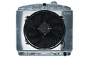 COLD CASE RADIATORS 55-57 Tri-5 Chevy Radiat or & 16in Fan Kit CHT562AK