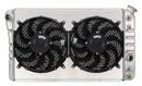 COLD CASE RADIATORS 84-90 Corvette Radiator w/ Dual 12in Fan Kit CHV719AK