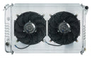 COLD CASE RADIATORS 71-73 Mustang Radiator AT 26in Dual 12in Fans FOM578AK