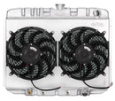 COLD CASE RADIATORS 67-70 Mustang Radiator AT 24in Dual 12in Fans FOM587AK