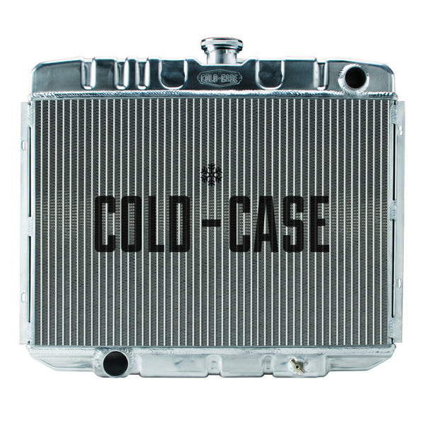 COLD CASE RADIATORS 67-70 Mustang BB 24in Ra diator MT FOM588